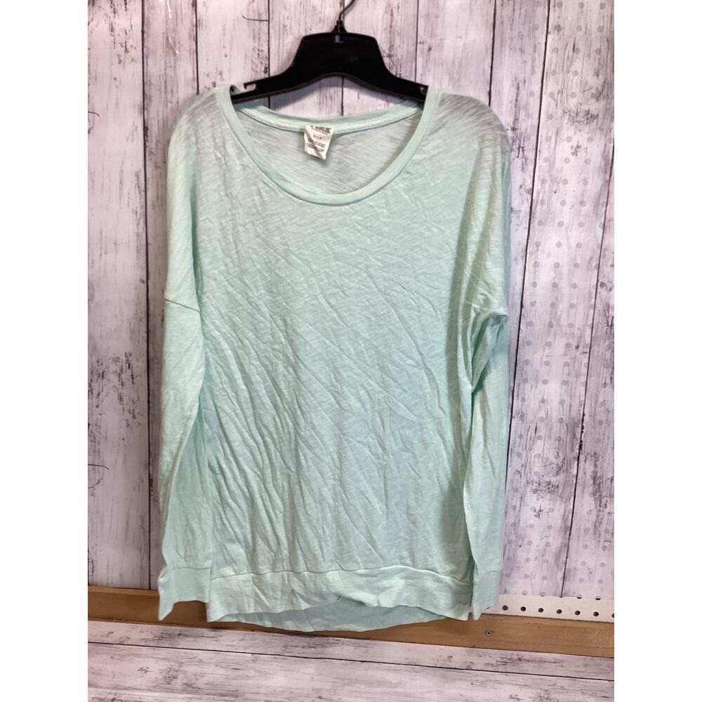 PINK Victoria's Secret Daily Long Sleeve Top Burnout White Small